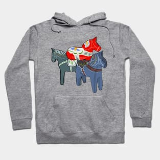 Dala Horses Hoodie